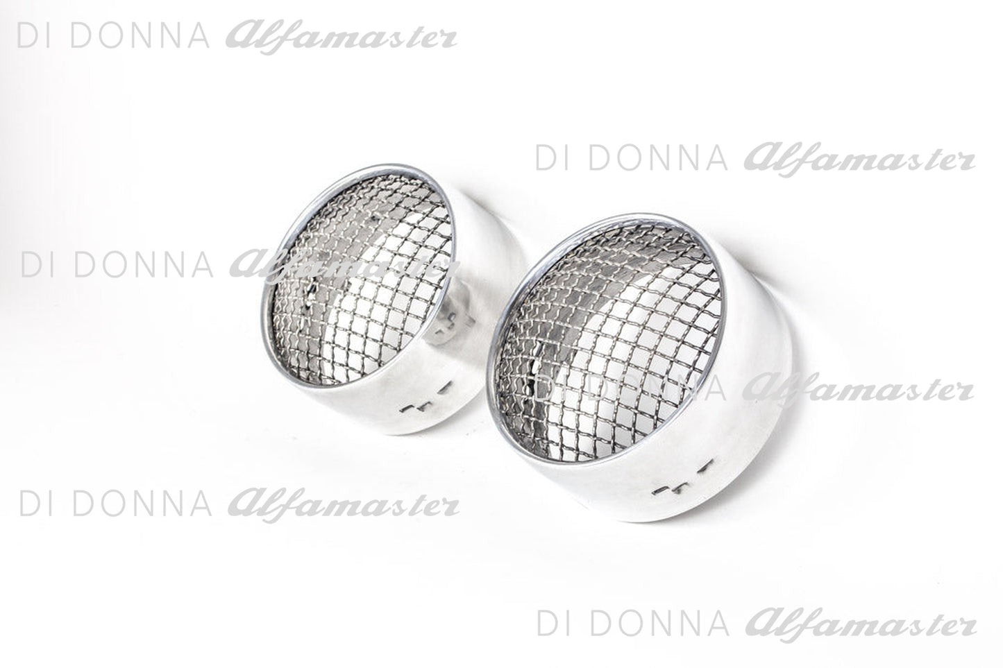 Headlight Rings Racing Grille + Radiator Heart SET Aluminum Alfa Romeo Bertone GT / GTAm / GTV Type 105 (1st/2nd series)