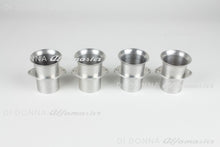 Ansaugtrichter 45/40 Aluminium SATZ Stecktrichter ultraleicht Weber / Dellorto Alfa Romeo GTA / GTAm / Bertone