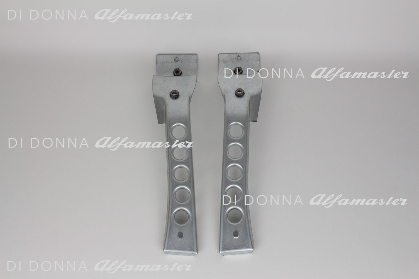 Reparaturbleche Racing Verbindungsblech SATZ Motorseitenwand / Stabilisatoraufnahme SATZ Leichtbau gelocht Alfa Romeo Typ 105/115