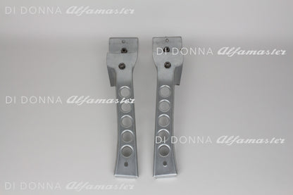 Reparaturbleche Racing Verbindungsblech SATZ Motorseitenwand / Stabilisatoraufnahme SATZ Leichtbau gelocht Alfa Romeo Typ 105/115