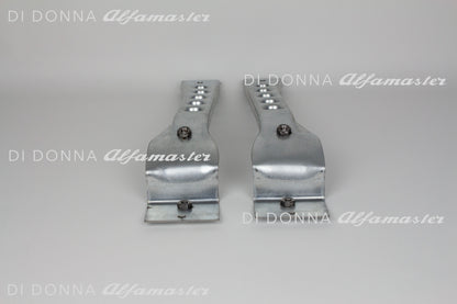 Reparaturbleche Racing Verbindungsblech SATZ Motorseitenwand / Stabilisatoraufnahme SATZ Leichtbau gelocht Alfa Romeo Typ 105/115