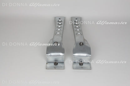 Reparaturbleche Racing Verbindungsblech SATZ Motorseitenwand / Stabilisatoraufnahme SATZ Leichtbau gelocht Alfa Romeo Typ 105/115
